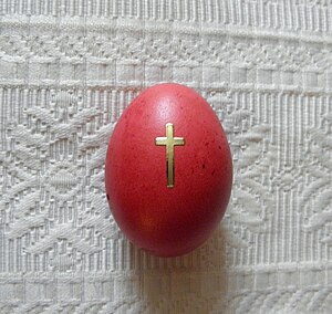 Red Paschal Egg with Cross.JPG