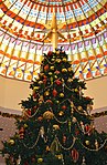 Christmas tree in South Coast Plaza, California